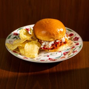 Shakshuka Egg Bun
