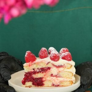 Zesty Raspberry cake